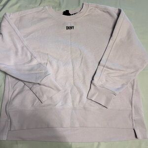 DKNY Women’s Lilac / Light Purple Crewneck Sweater